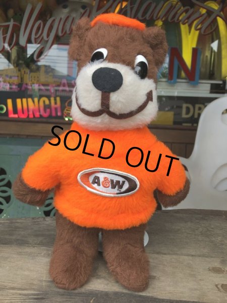 画像3: 70s Vintage A&W Root Beer Rooty Bear Plush (B968) (3)