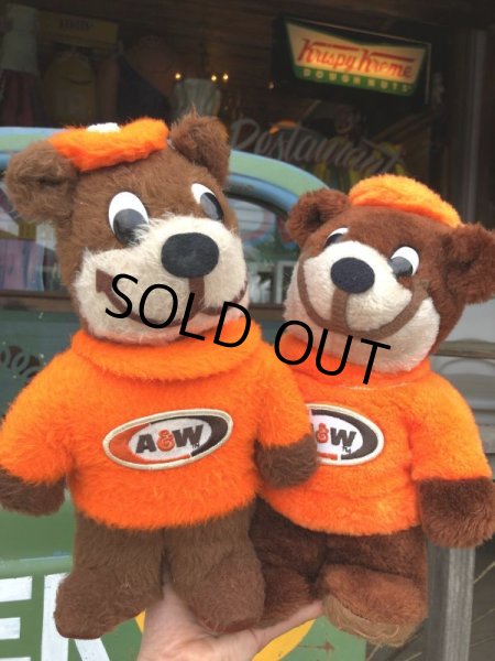 画像8: 80s Vintage A&W Root Beer Rooty Bear Plush (B970) (8)