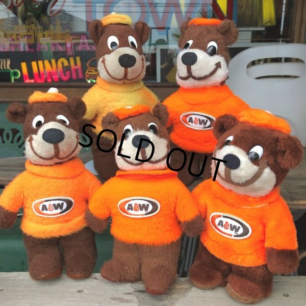 画像9: 70s Vintage A&W Root Beer Rooty Bear Plush (B969) (9)