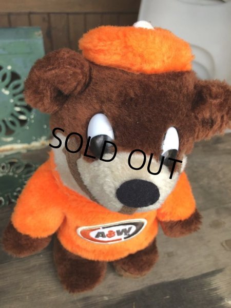 画像7: 80s Vintage A&W Root Beer Rooty Bear Plush (B970) (7)