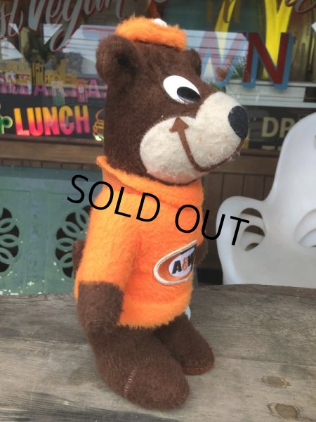 画像4: 70s Vintage A&W Root Beer Rooty Bear Plush (B972) (4)