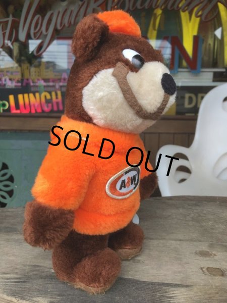 画像4: 80s Vintage A&W Root Beer Rooty Bear Plush (B970) (4)