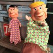 画像12: 60s Vintage THE FLiNTSTONES Barney Big Head Hand Puppet (B973) (12)