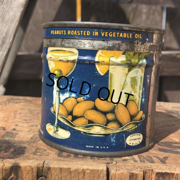 画像2: Vintage Planters MR.PEANUTS Tin Can (B) (2)