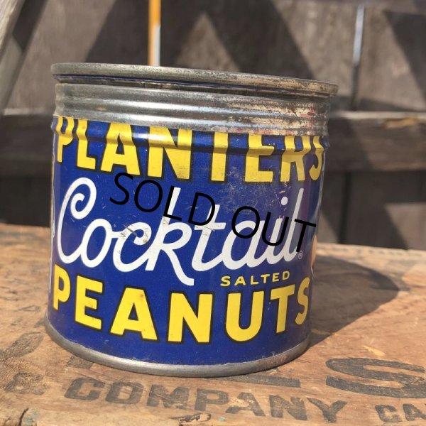 画像2: Vintage Planters MR.PEANUTS Tin Can (O) (2)