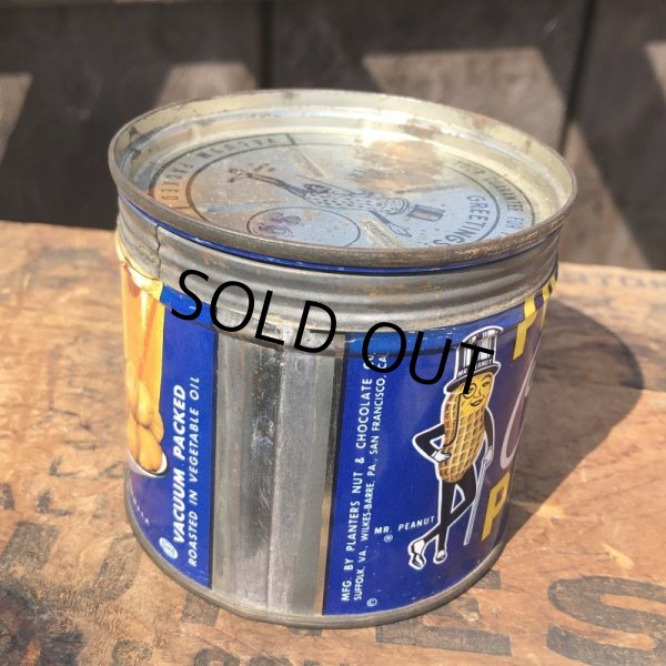 画像4: Vintage Planters MR.PEANUTS Tin Can (N) (4)
