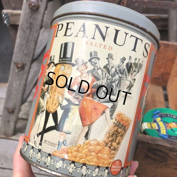 画像6: Vintage Planters MR.PEANUTS Tin Can (Q) (6)