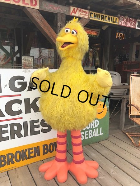 画像13: Vintage Sesame Street Big Bird Store Display Life size Statue RARE! Hard to Find!!! (B968) (13)