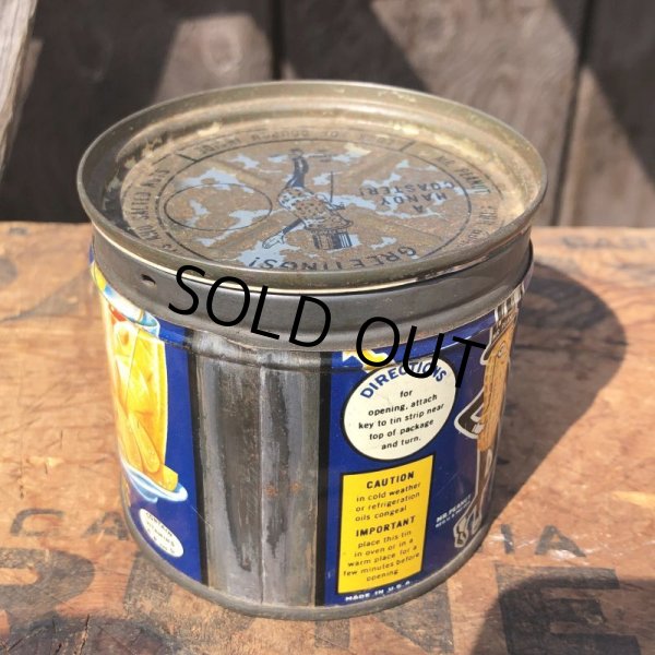画像4: Vintage Planters MR.PEANUTS Tin Can (M) (4)