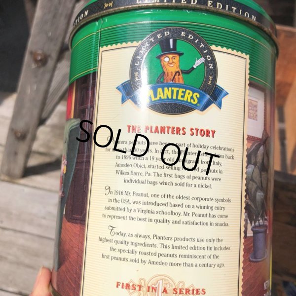 画像7: Vintage Planters MR.PEANUTS Tin Can (R) (7)