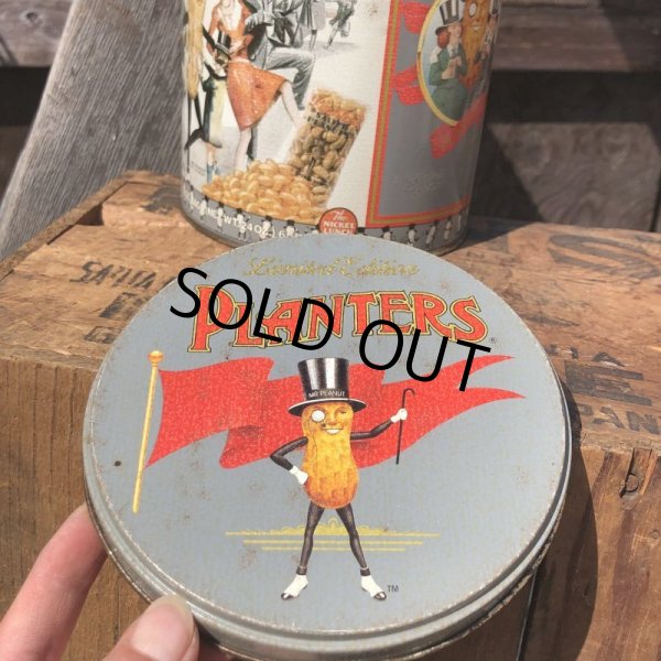 画像5: Vintage Planters MR.PEANUTS Tin Can (Q) (5)