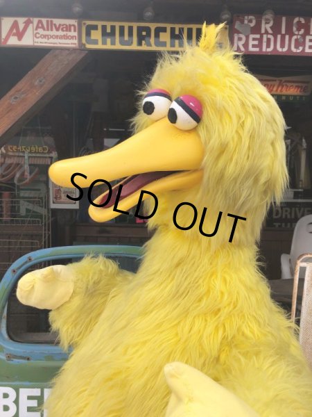 画像10: Vintage Sesame Street Big Bird Store Display Life size Statue RARE! Hard to Find!!! (B968) (10)