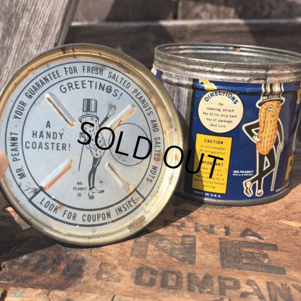 画像6: Vintage Planters MR.PEANUTS Tin Can (C) (6)