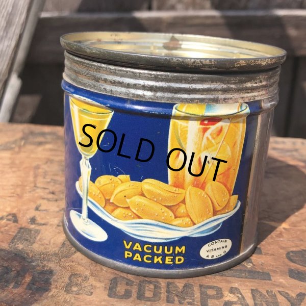 画像2: Vintage Planters MR.PEANUTS Tin Can (C) (2)