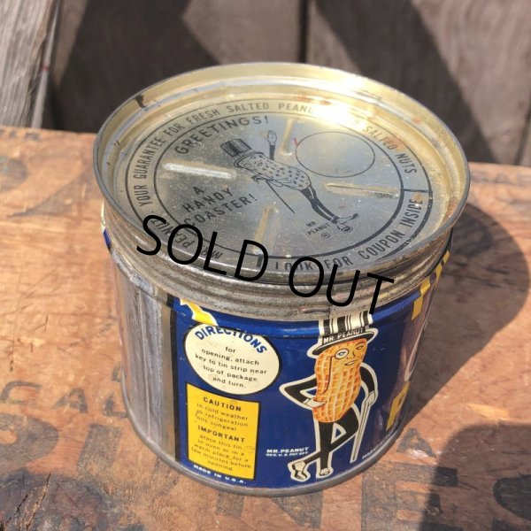 画像4: Vintage Planters MR.PEANUTS Tin Can (C) (4)