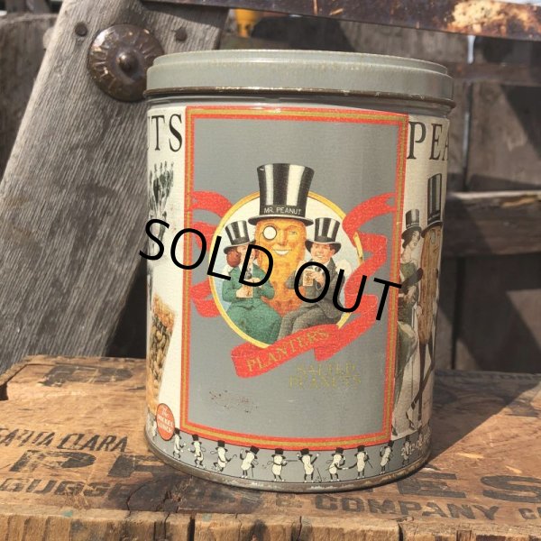 画像2: Vintage Planters MR.PEANUTS Tin Can (Q) (2)