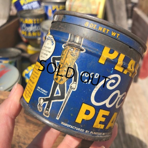 画像7: Vintage Planters MR.PEANUTS Tin Can (D) (7)
