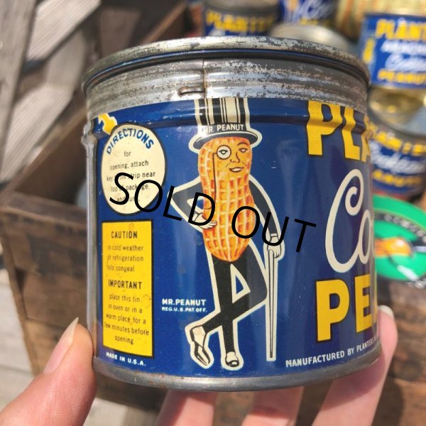画像7: Vintage Planters MR.PEANUTS Tin Can (C) (7)