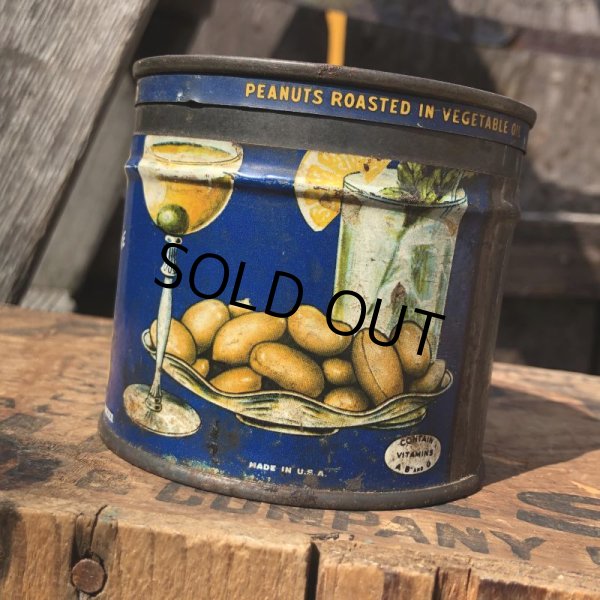 画像2: Vintage Planters MR.PEANUTS Tin Can (D) (2)