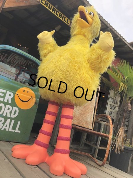 画像4: Vintage Sesame Street Big Bird Store Display Life size Statue RARE! Hard to Find!!! (B968) (4)