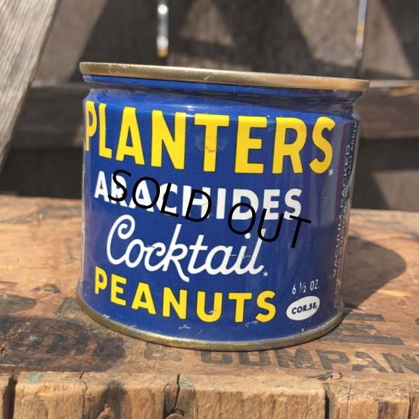 画像2: Vintage Planters MR.PEANUTS Tin Can (H) (2)