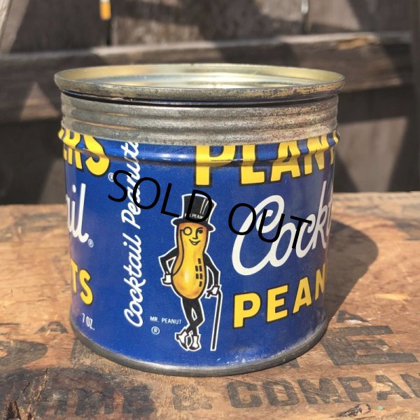 画像1: Vintage Planters MR.PEANUTS Tin Can (I) (1)