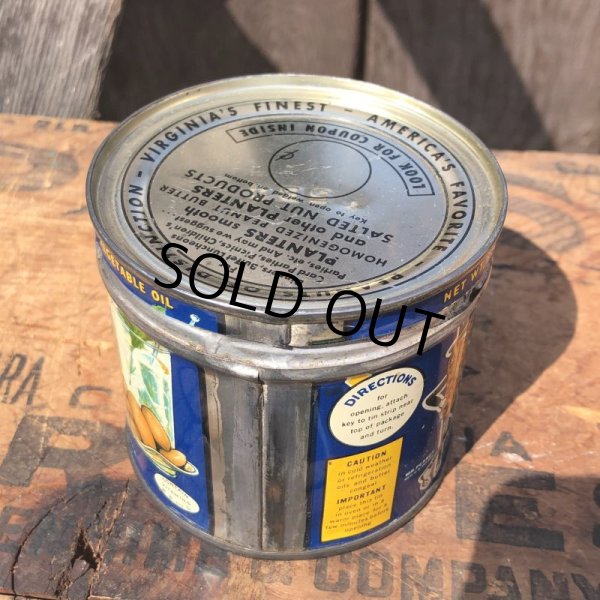 画像4: Vintage Planters MR.PEANUTS Tin Can (A) (4)