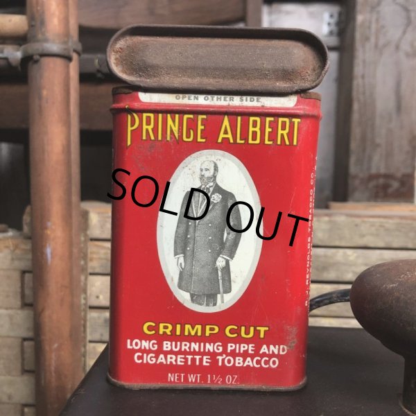 画像6: Vintage Pipe & Cigarette Smoking Tobacco Pocket Tin PRINCE ALBERT (B981)     (6)