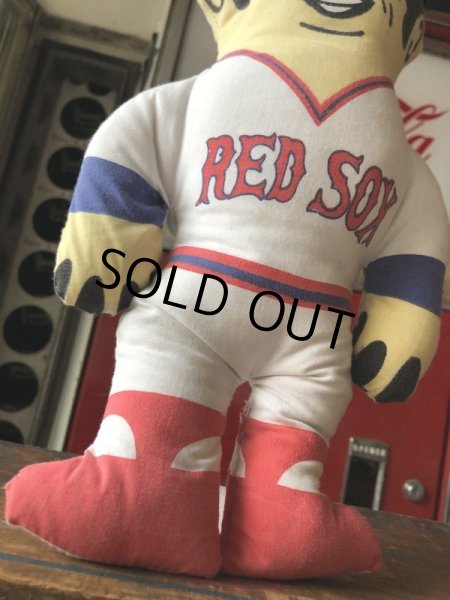 画像4: Vintage MLB Basebal Player Stuffed Plush RED SOX (B964) (4)