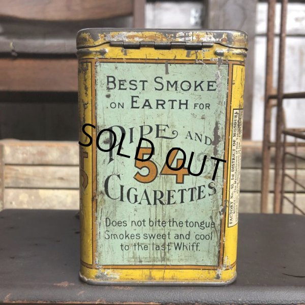 画像7: Vintage Pipe & Cigarette Smoking Tobacco Pocket Tin GRANULATED 54 (B970)     (7)