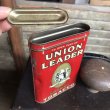 画像4: Vintage Pipe & Cigarette Smoking Tobacco Pocket Tin UNION LEADER (B979)     (4)