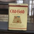 画像2: Vintage Pipe & Cigarette Smoking Tobacco Pocket Tin Old Gold (B989)     (2)