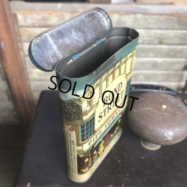 画像4: Vintage Pipe & Cigarette Smoking Tobacco Pocket Tin BOND STREET (B977)     (4)