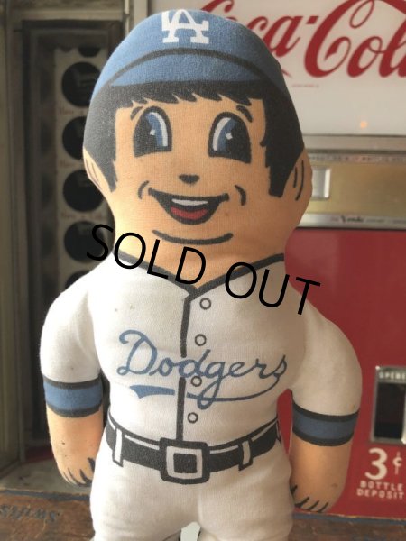 画像4: Vintage MLB Basebal Player Stuffed Plush Dodgers (B967) (4)