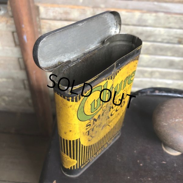 画像6: Vintage Pipe & Cigarette Smoking Tobacco Pocket Tin Culture (B969)     (6)