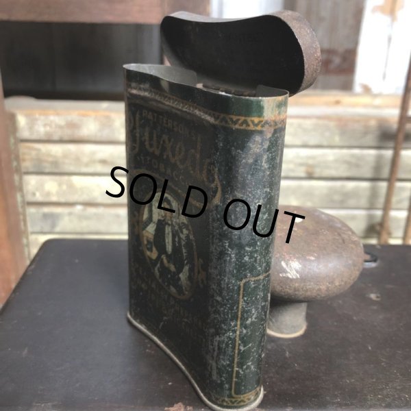 画像6: Vintage Pipe & Cigarette Smoking Tobacco Pocket Tin Tuxedo (B975)     (6)