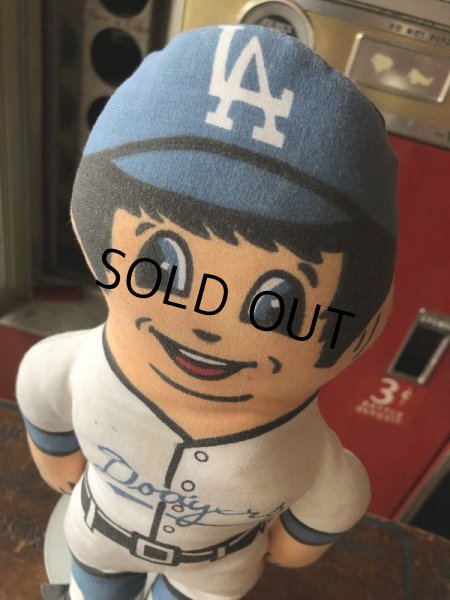 画像2: Vintage MLB Basebal Player Stuffed Plush Dodgers (B967) (2)