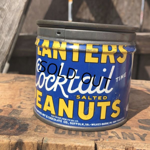 画像3: Vintage Planters MR.PEANUTS Tin Can (F) (3)