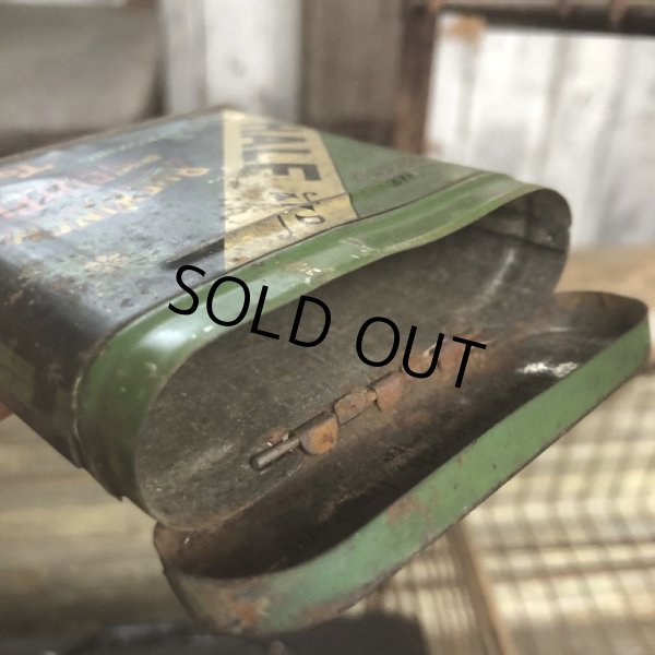 画像8: Vintage Pipe & Cigarette Smoking Tobacco Pocket Tin BURLEY and BRIGHT (B986)     (8)