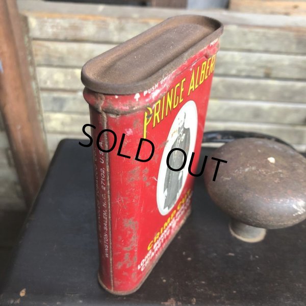 画像3: Vintage Pipe & Cigarette Smoking Tobacco Pocket Tin PRINCE ALBERT (B983)     (3)