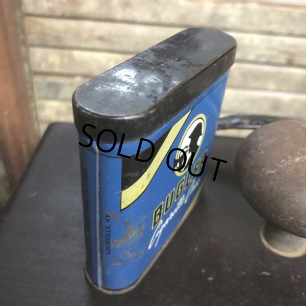 画像3: Vintage Pipe & Cigarette Smoking Tobacco Pocket Tin BUGLER (B987)     (3)