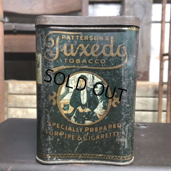 画像3: Vintage Pipe & Cigarette Smoking Tobacco Pocket Tin Tuxedo (B975)     (3)