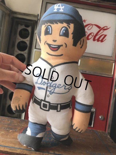 画像9: Vintage MLB Basebal Player Stuffed Plush Dodgers (B967) (9)