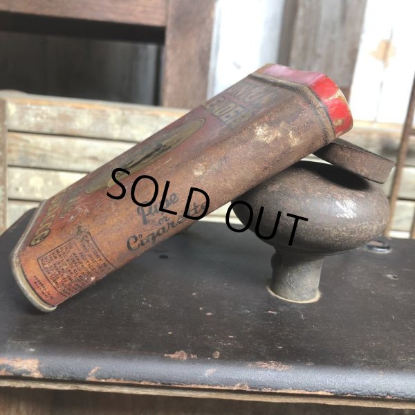 画像5: Vintage Pipe & Cigarette Smoking Tobacco Pocket Tin UNION LEADER (B978)     (5)