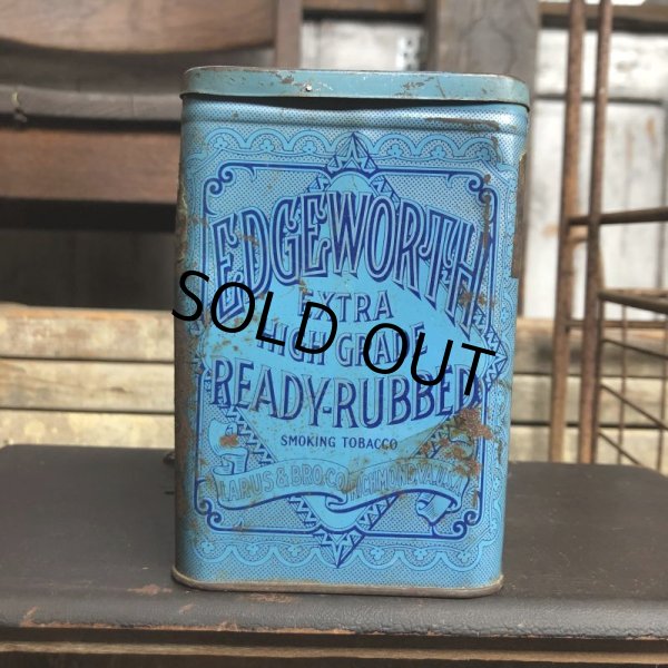 画像2: Vintage Pipe & Cigarette Smoking Tobacco Pocket Tin EDGEWORTH (B980)     (2)