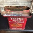 画像6: Vintage Pipe & Cigarette Smoking Tobacco Pocket Tin Velvet (B972)     (6)