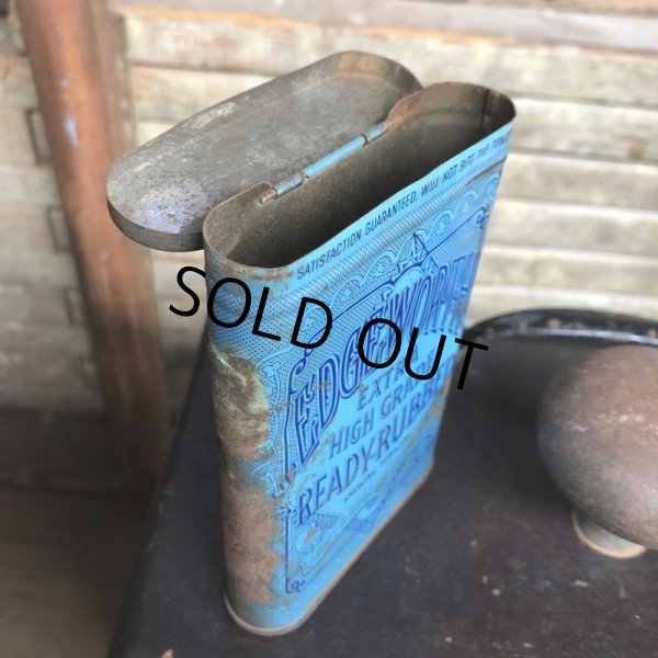 画像4: Vintage Pipe & Cigarette Smoking Tobacco Pocket Tin EDGEWORTH (B980)     (4)