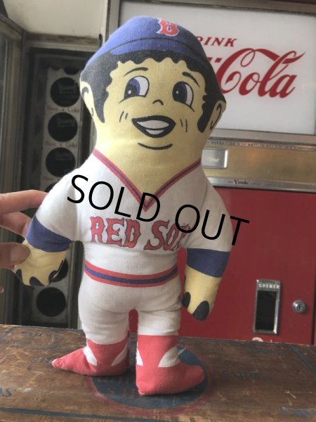 画像5: Vintage MLB Basebal Player Stuffed Plush RED SOX (B965) (5)
