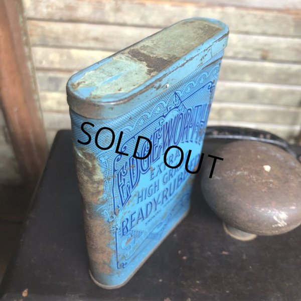 画像3: Vintage Pipe & Cigarette Smoking Tobacco Pocket Tin EDGEWORTH (B980)     (3)