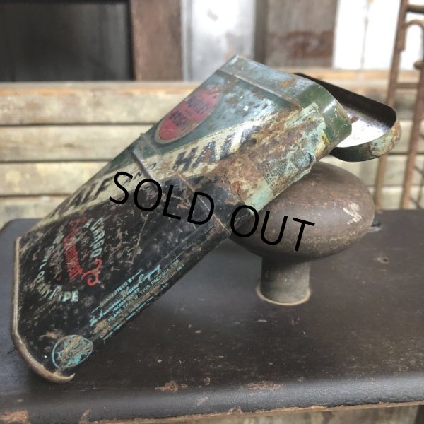 画像5: Vintage Pipe & Cigarette Smoking Tobacco Pocket Tin BURLEY and BRIGHT (B985)     (5)